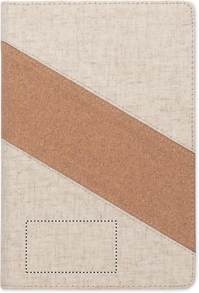 A5 notebook with 15W charger front lower 13