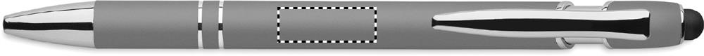 Penna in alluminio riciclato in line with clip 15