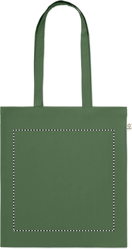 Shopper in cotone riciclato front 60