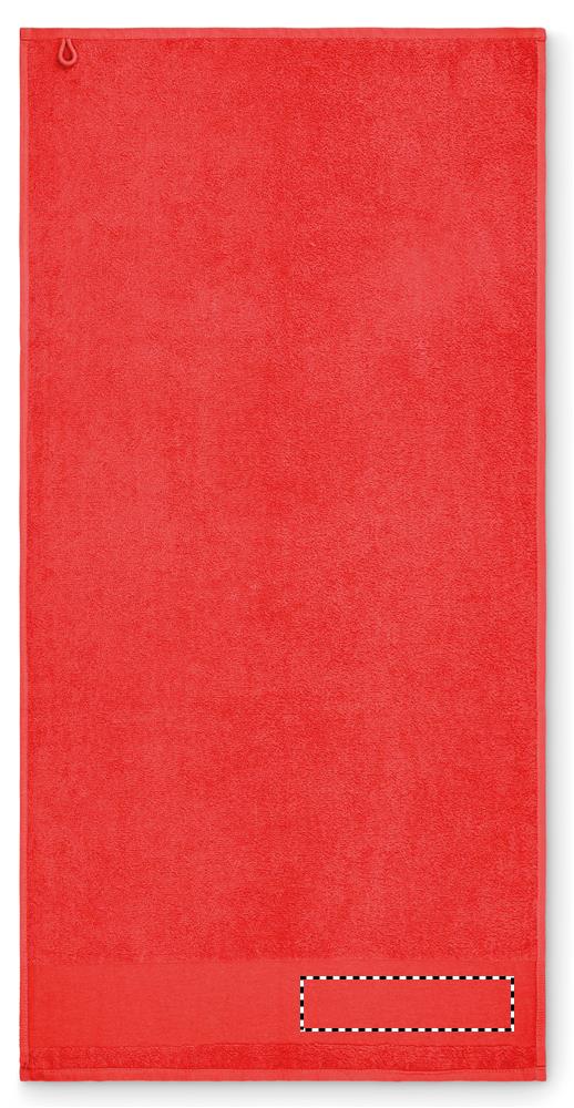 Asciugamano in cotone strip right 05