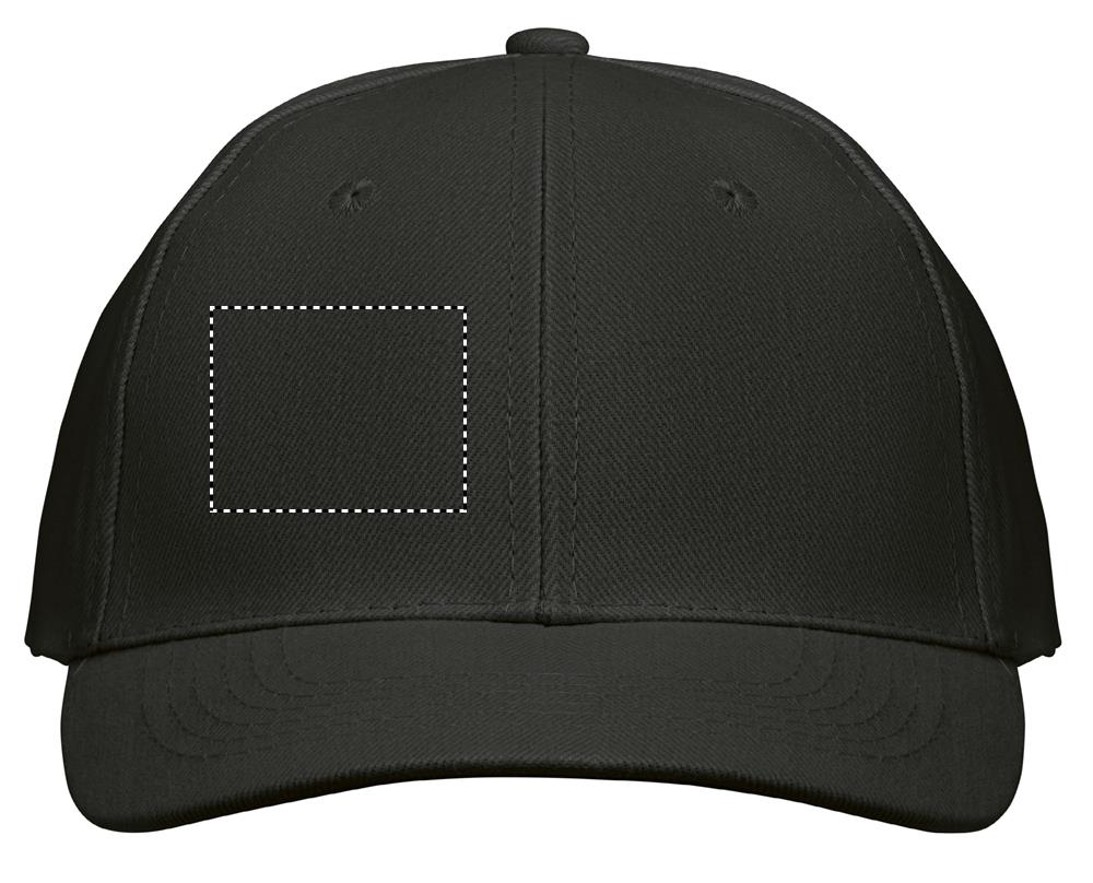 BUFFALO SIX PANEL CAP front bk