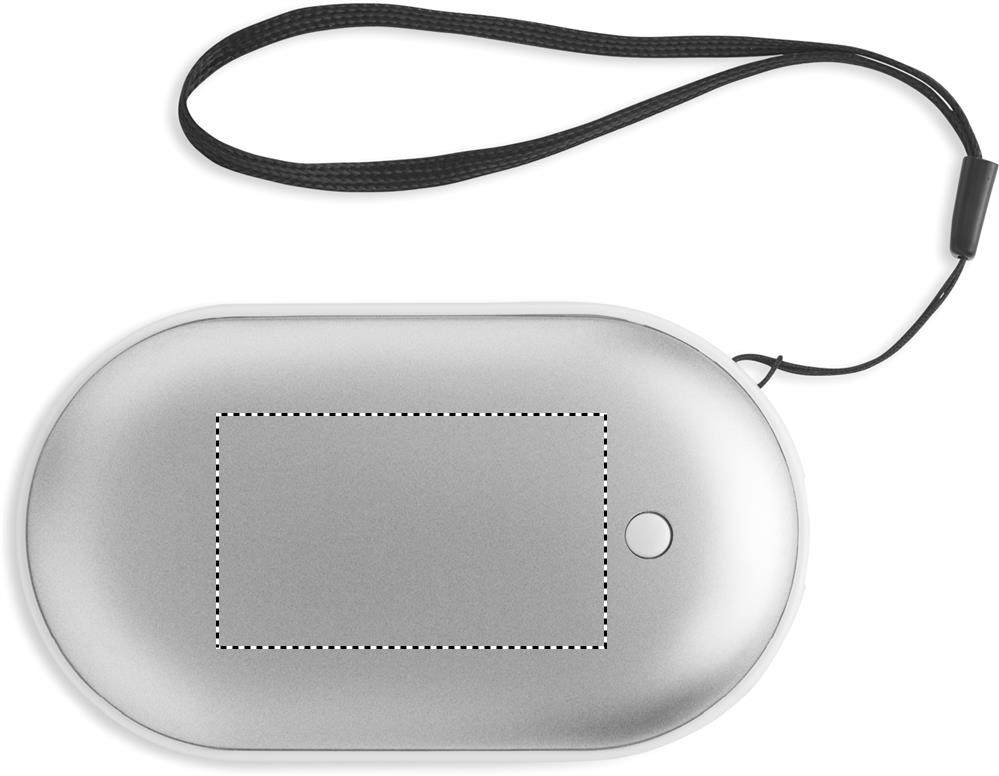 Aluminium electric hand warmer side 2 16