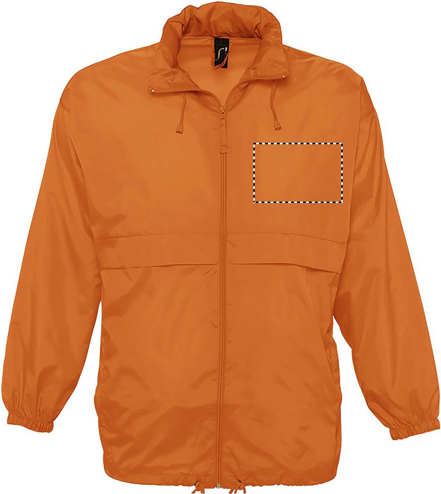 Giacca a vento SURF Unisex chest left or