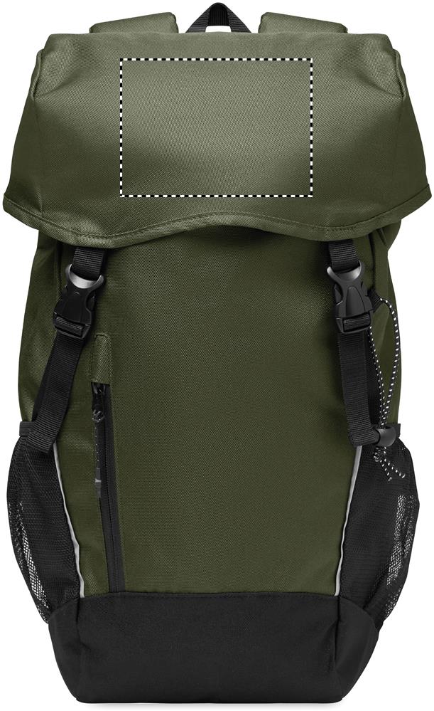 RPET backpack 15L front 60