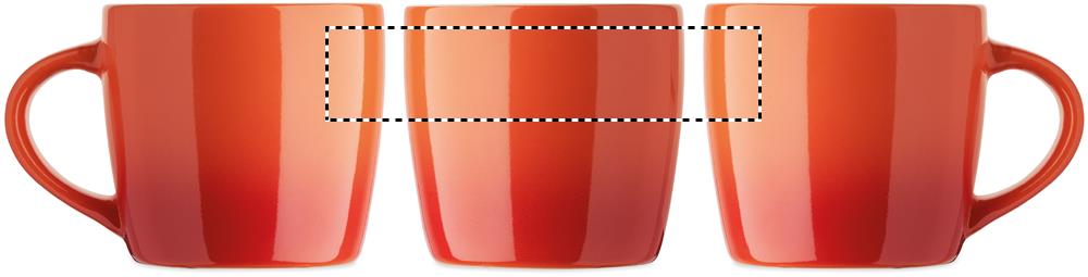 Tazza in ceramica. 300 ml. roundscreen 10