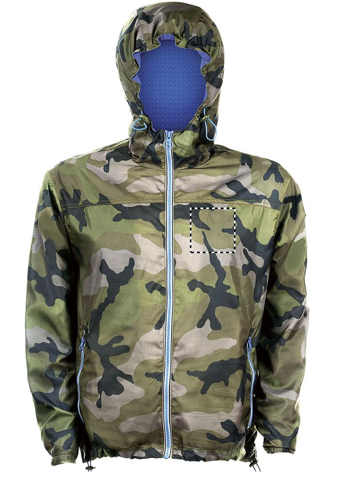 SKATE LINED WINDBREAKER chest left ad