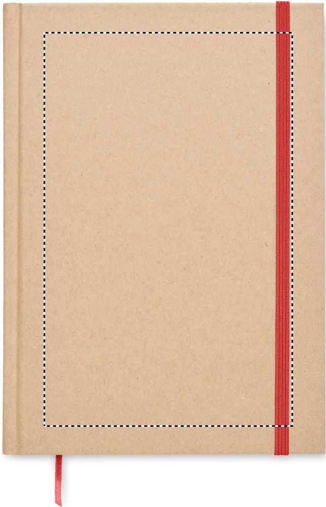 A5 recycled page notebook front 05