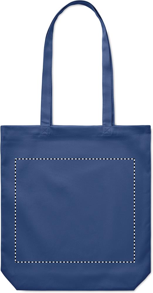 270 gr/m² Canvas shopping bag front 04