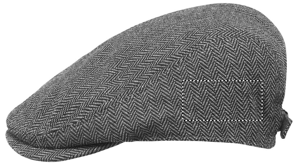 Berretto da cameriere 320gr/m² left side 07