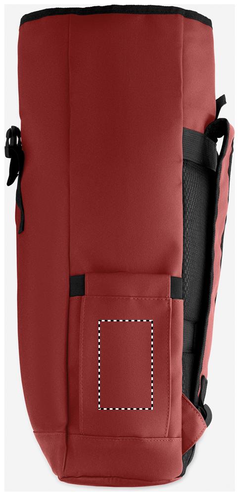 Zaino Rolltop per laptop 600D pocket right 02