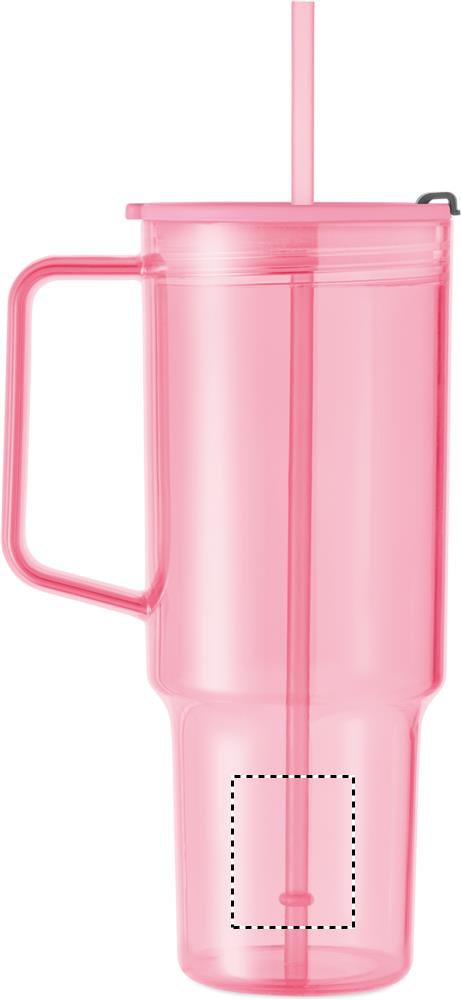 Bicchiere RPET 1200ml left handed lower 31