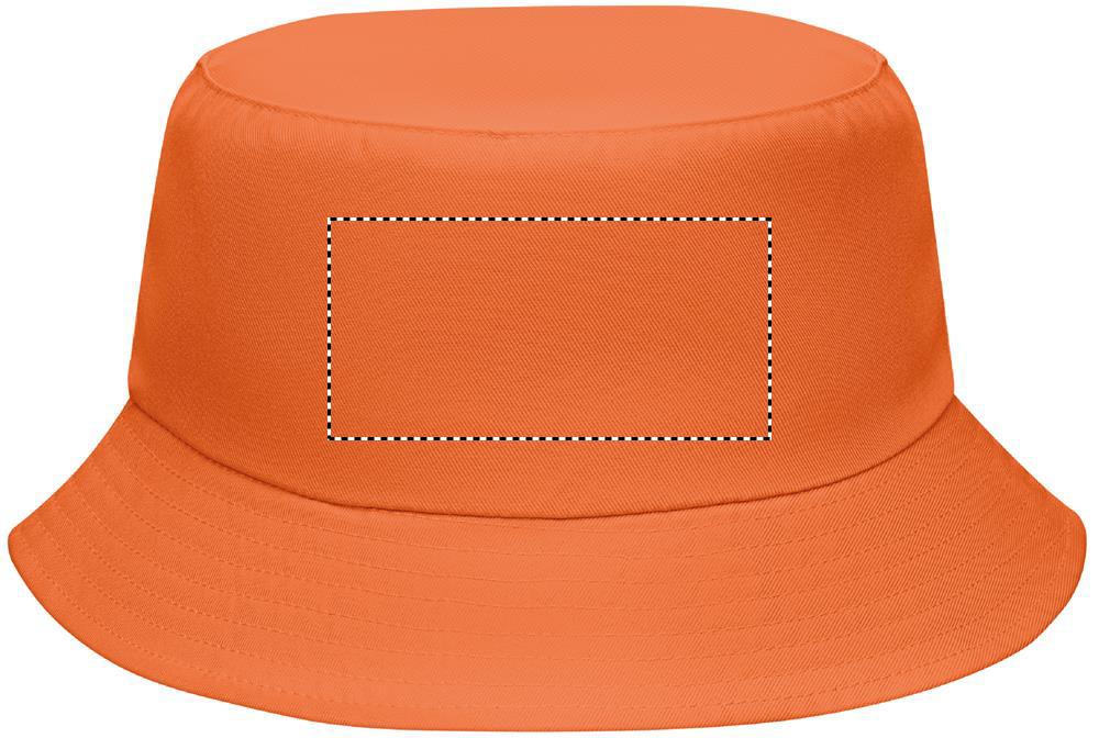 Cappello da pescatore in poliester transfer front 10