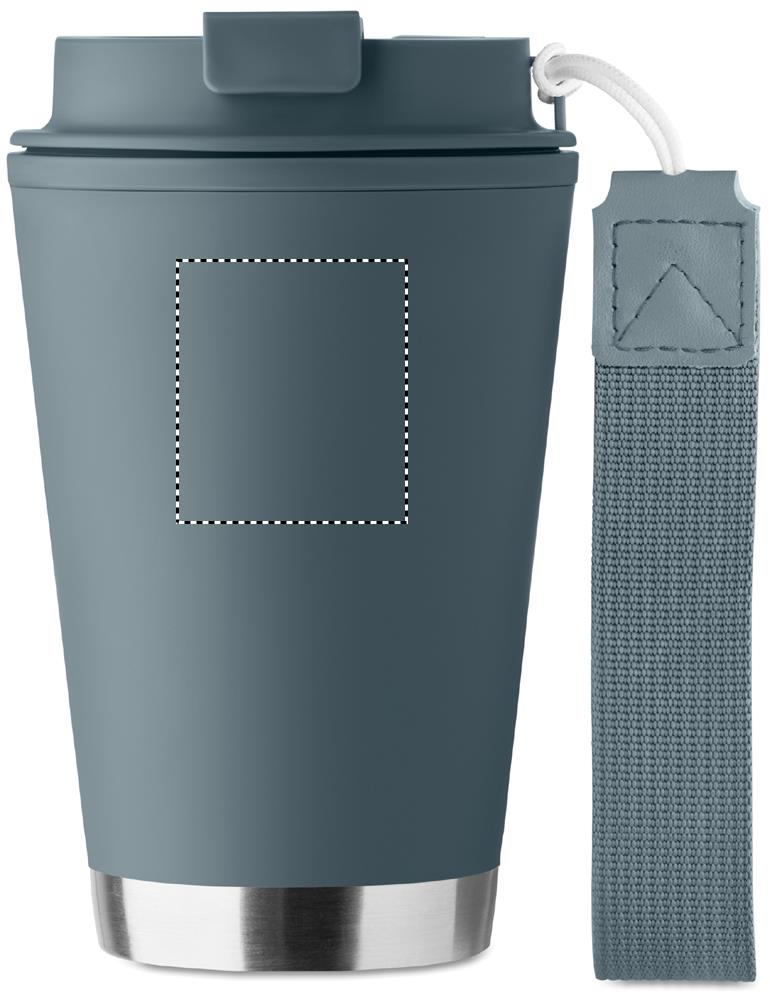 Bicchiere a doppio strato. 300 ml. front upper 20