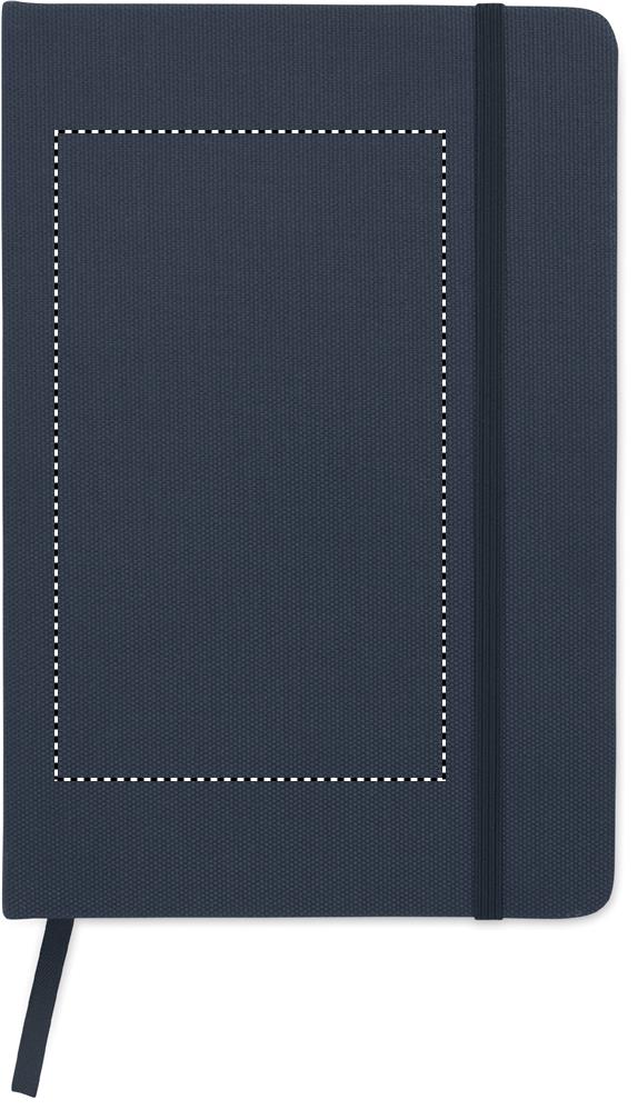 Notebook A5 in 600D RPET front 85