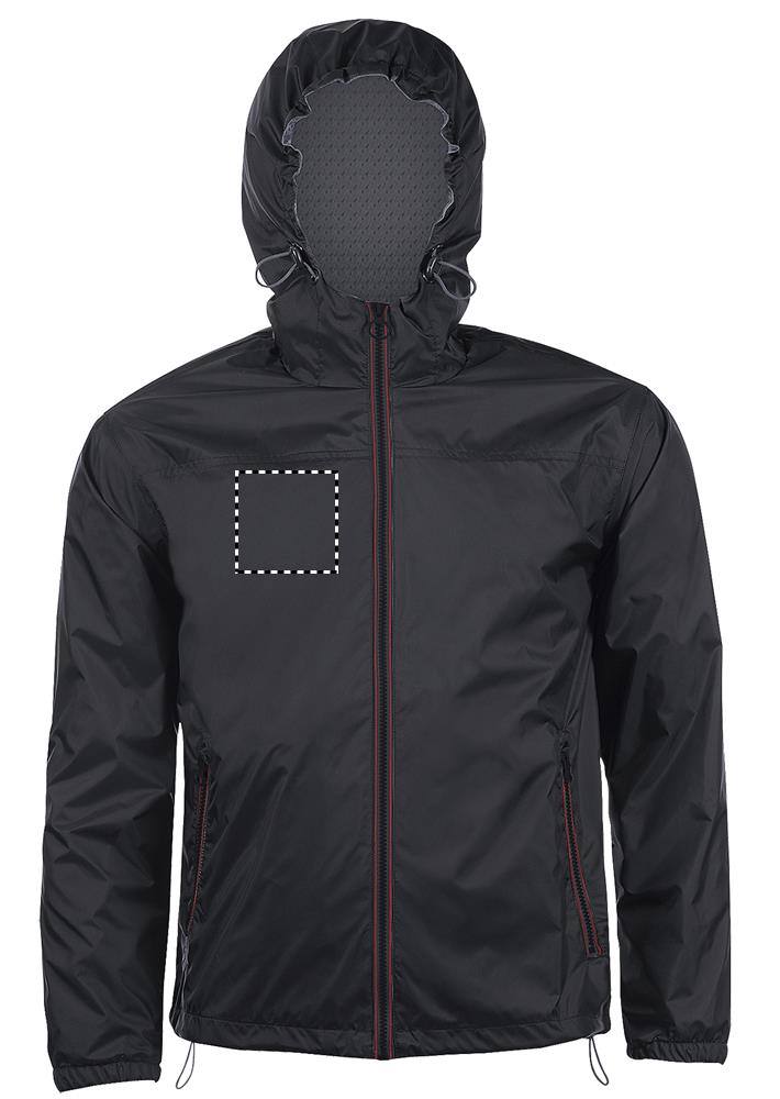 SKATE LINED WINDBREAKER chest right im