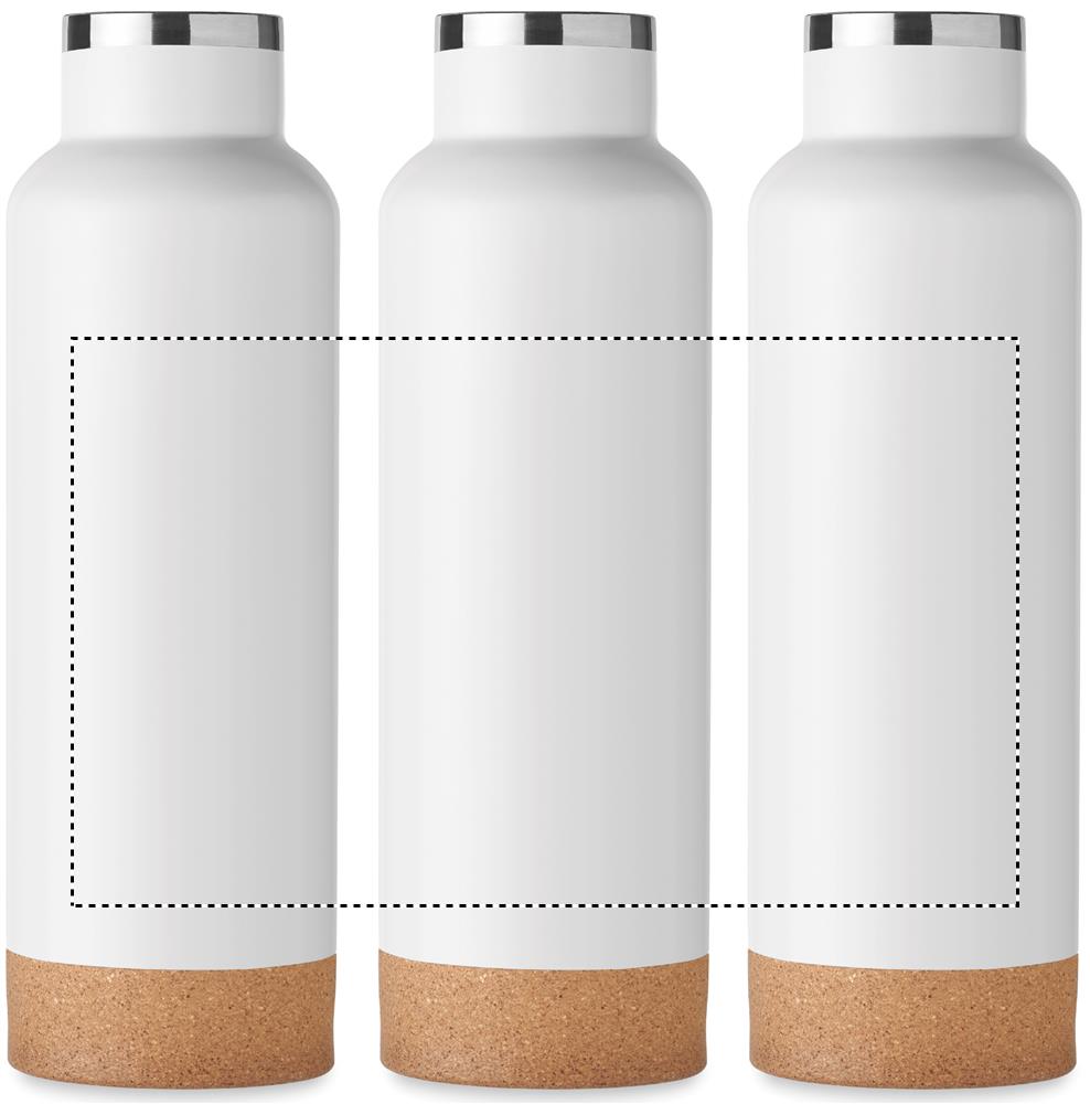 Bottiglia a doppio strato da 500ml roundscreen 06