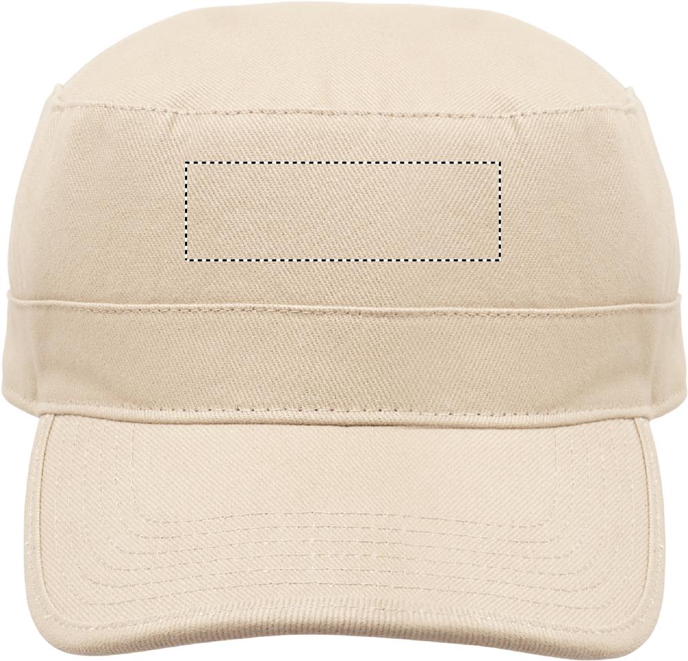 Cappello militare 260 gr/m² front 13