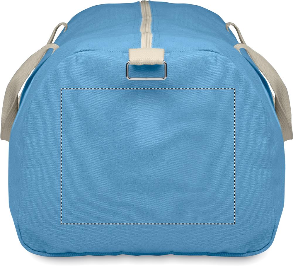 Recycled duffle bag 320 gr/m² left side 12