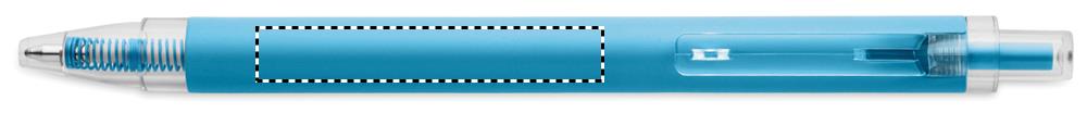 Penna a sfera in alluminio in line with clip 12