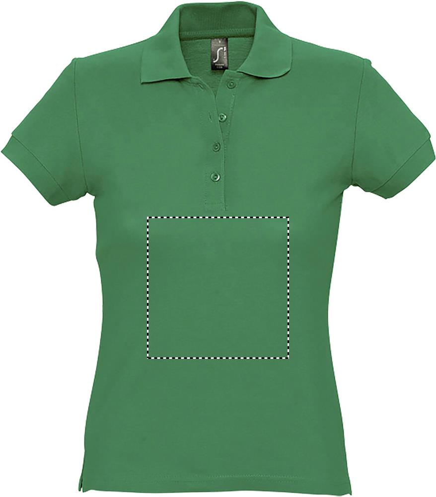 PASSION WOMEN POLO 170g front kg