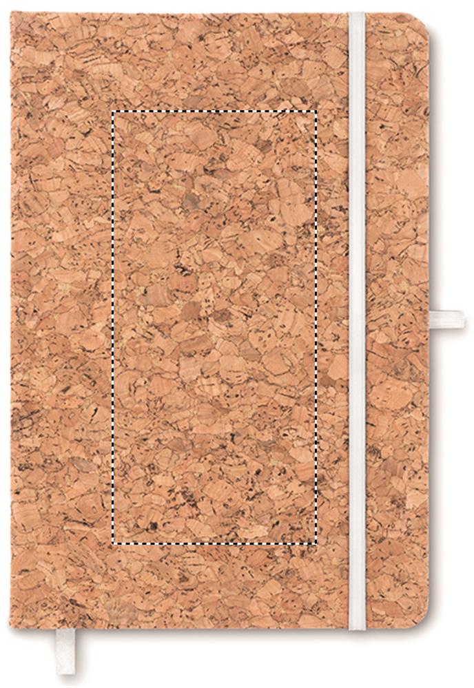 A5 cork notebook 96 lined front 06
