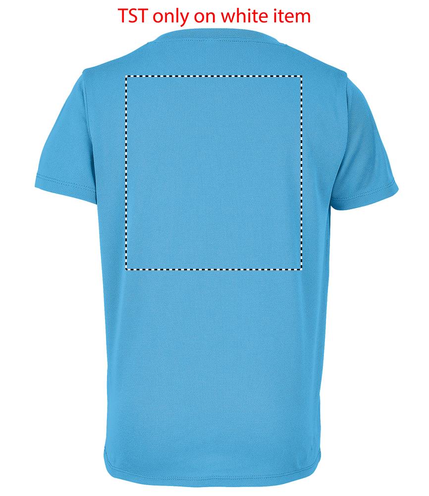 SPRINT KIDS SPORTS T-SHIRT back aq