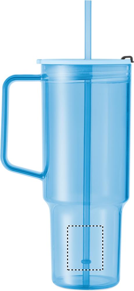 Bicchiere RPET 1200ml left handed lower 52