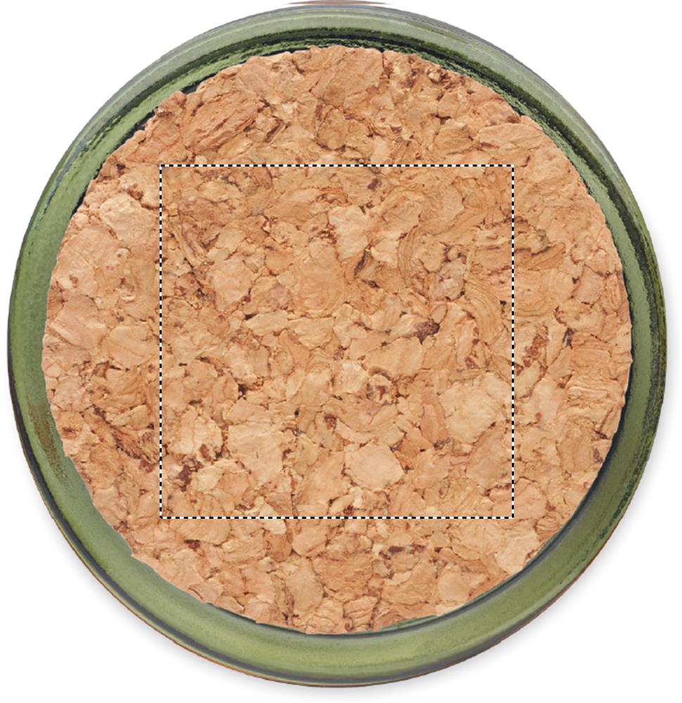 Candela in cera vegetale 70 gr lid 09