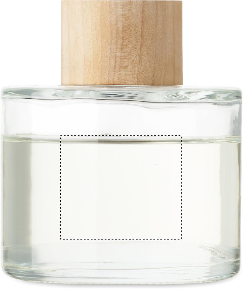 Vanilla aroma reed diffuser side 2 22