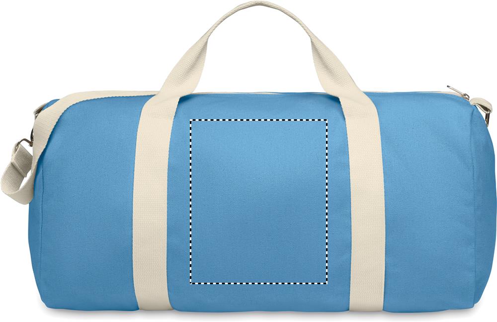 Recycled duffle bag 320 gr/m² front 12