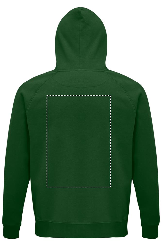 STELLAR Felpa uni cappuccio back bo