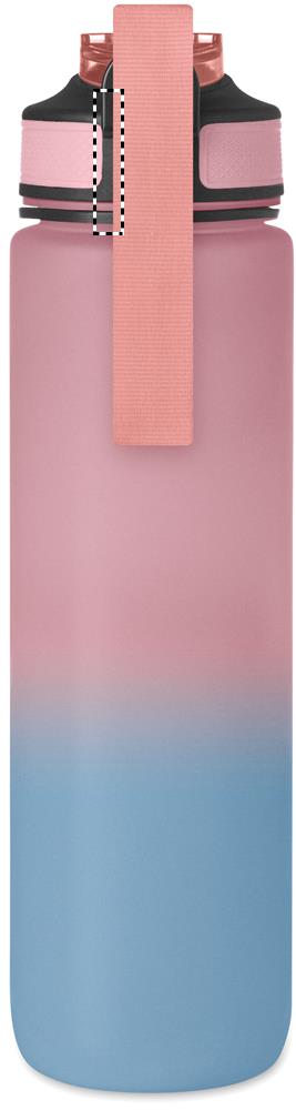 Borraccia sportiva RPET 1L middle of strap 11