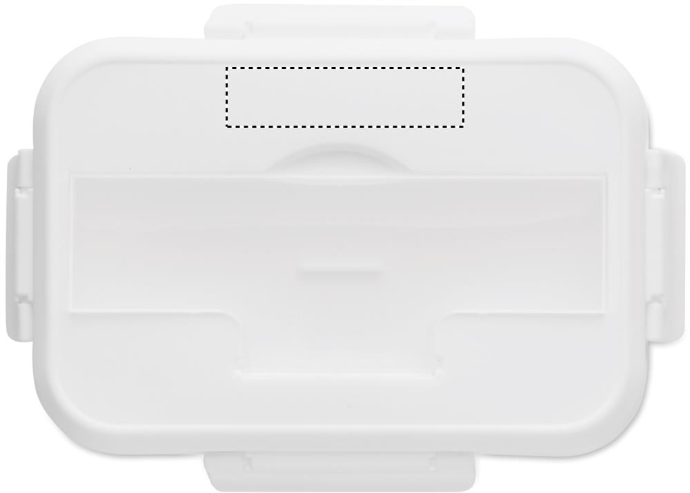 Lunch box with cutlery in PP lid side 2 06