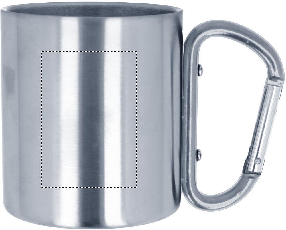 Metal mug & carabiner handle right handed 16