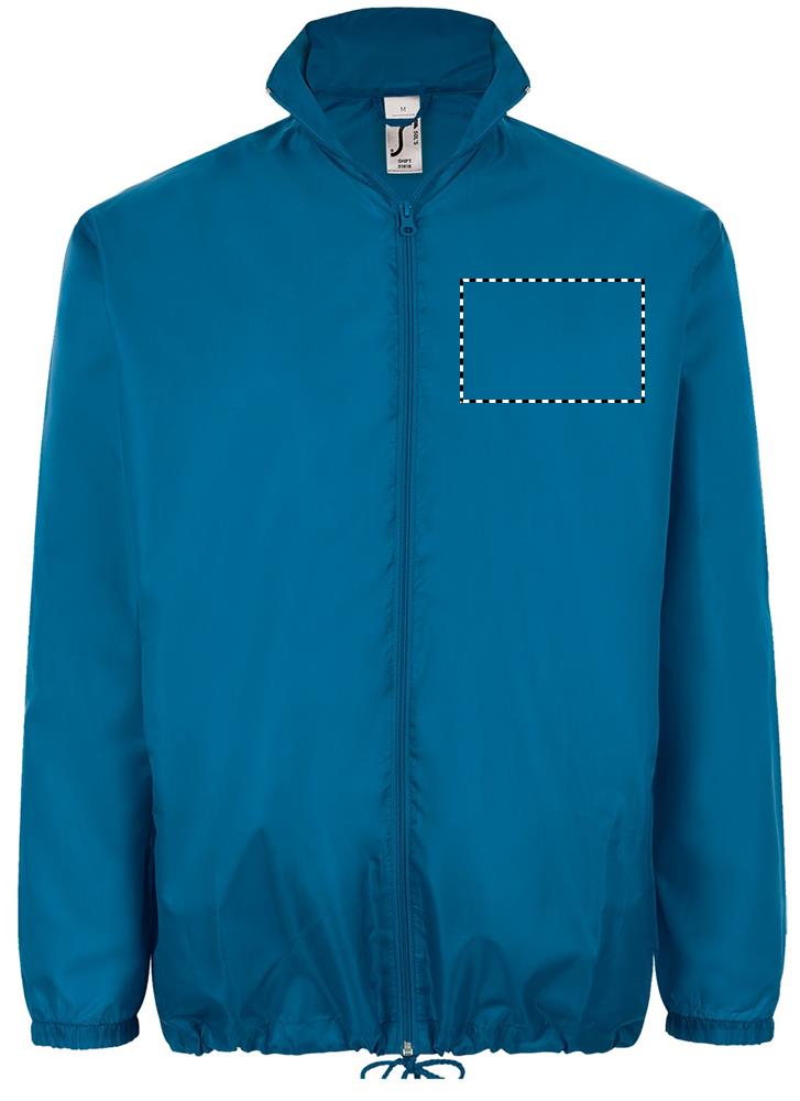 SHIFT-UNI WINDBREAKER-210g chest left aq