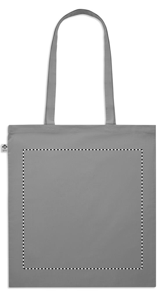 Organic cotton shopping bag back 07