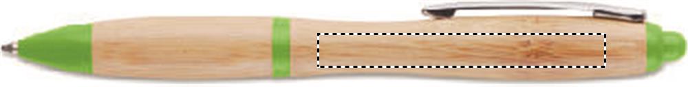 Penna a sfera in ABS e bamboo right handed 48