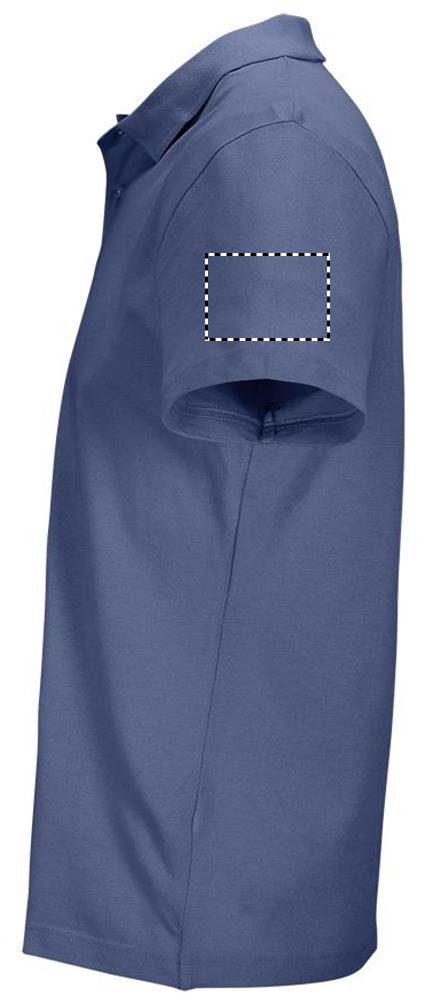 PULSE UNISEX POLO arm left dm