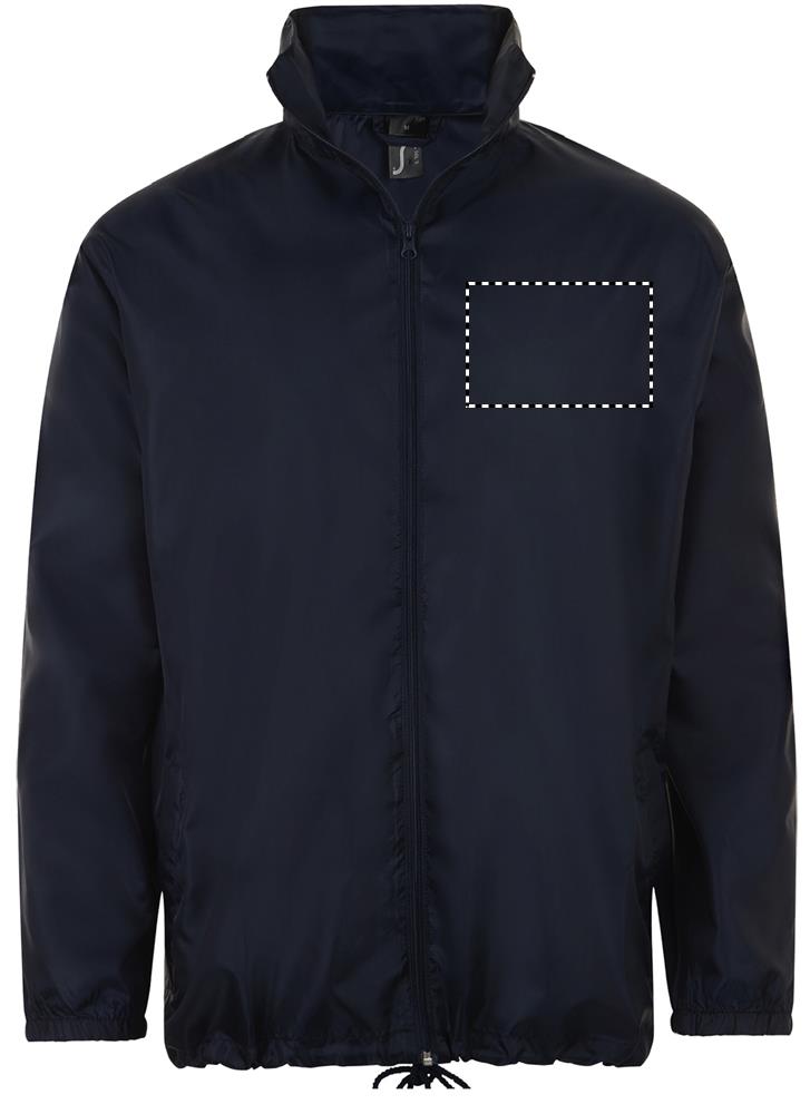 SHIFT UNISEX WINDBREAKER chest left fn