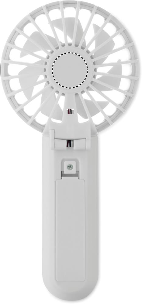 Portable foldable fan fan back 06