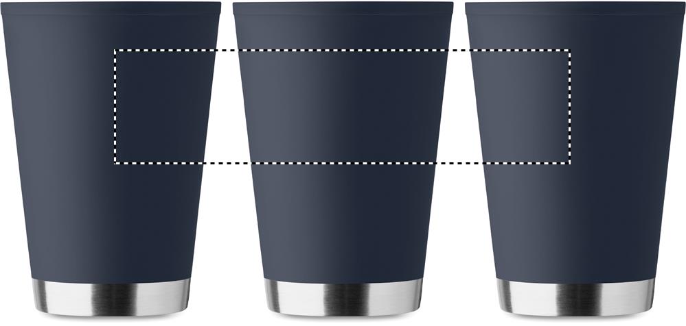 Bicchiere a doppio strato. 300 ml. roundscreen 85