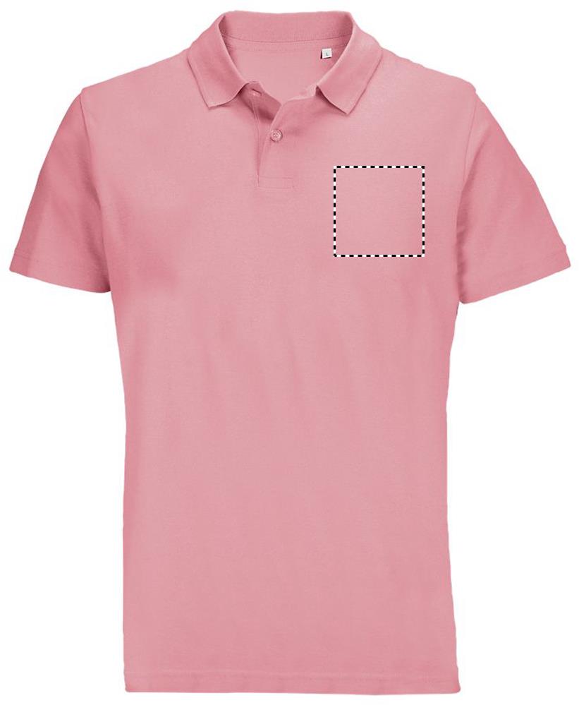 PULSE UNISEX POLO chest ax