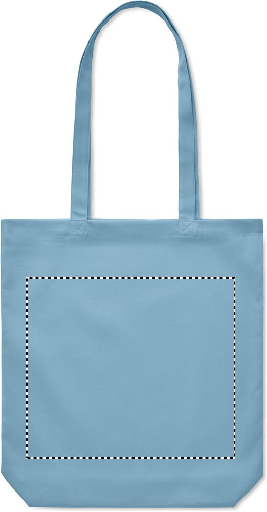 270 gr/m² Canvas shopping bag back 20