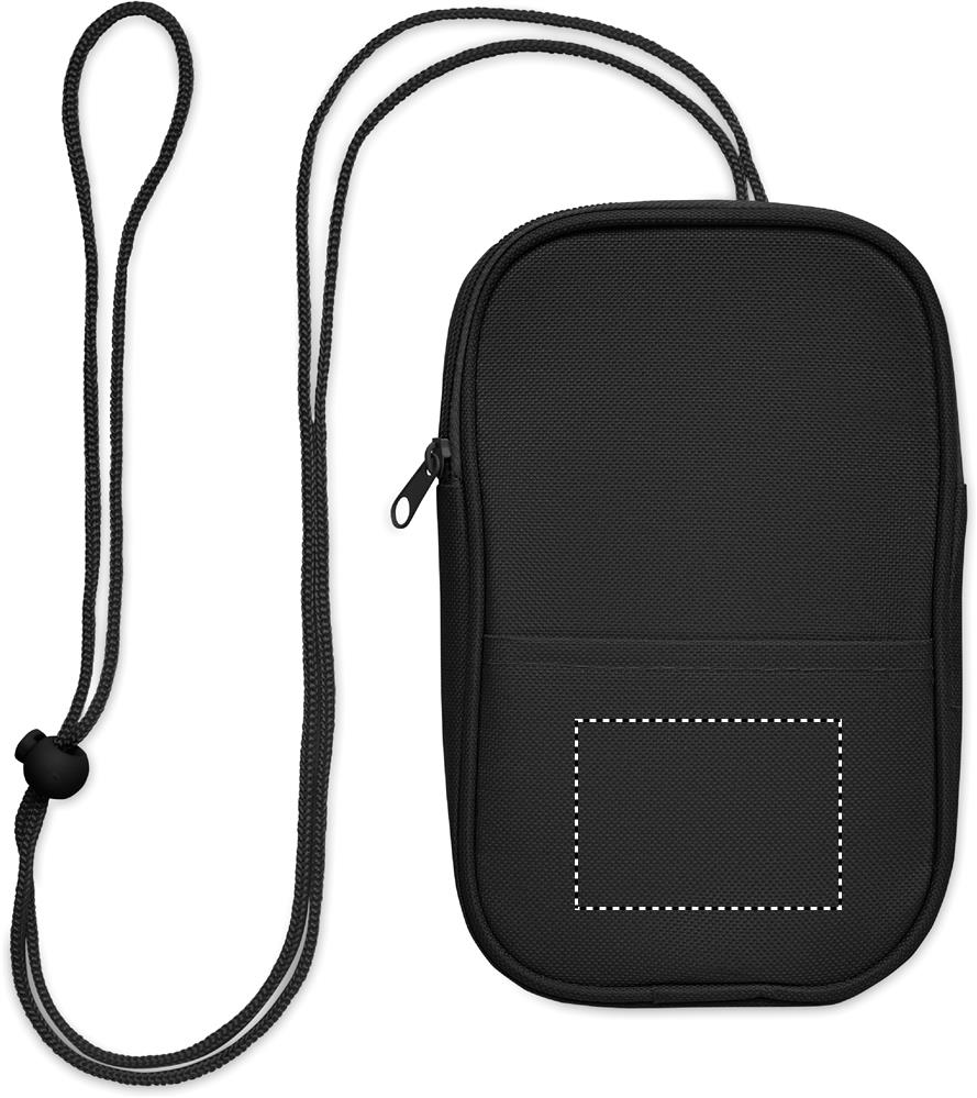 Marsupio da viaggio RPET front pocket 03