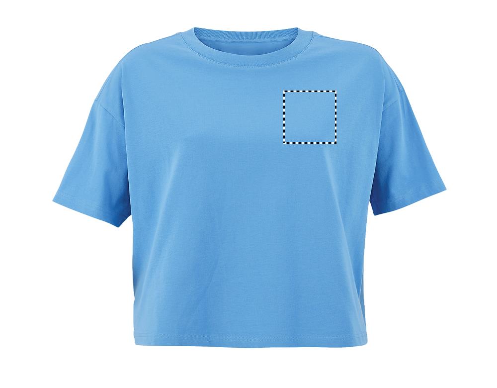 BOXY WOMEN OVERSIZE T-SHIRT chest ir