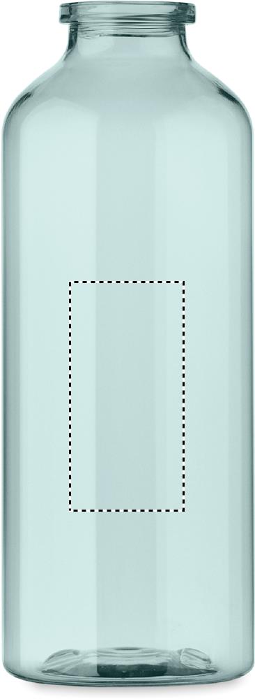 RPET bottle 500ml back 77