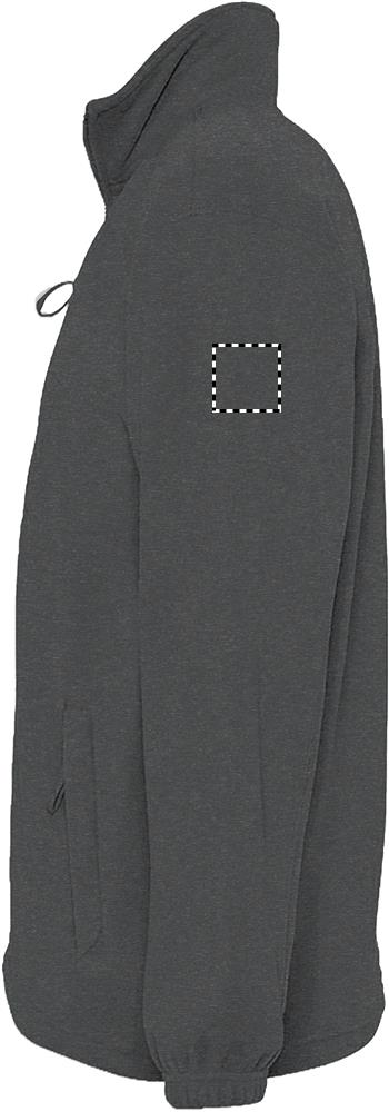 NORTH Zipped Fleece Jacket arm left gm