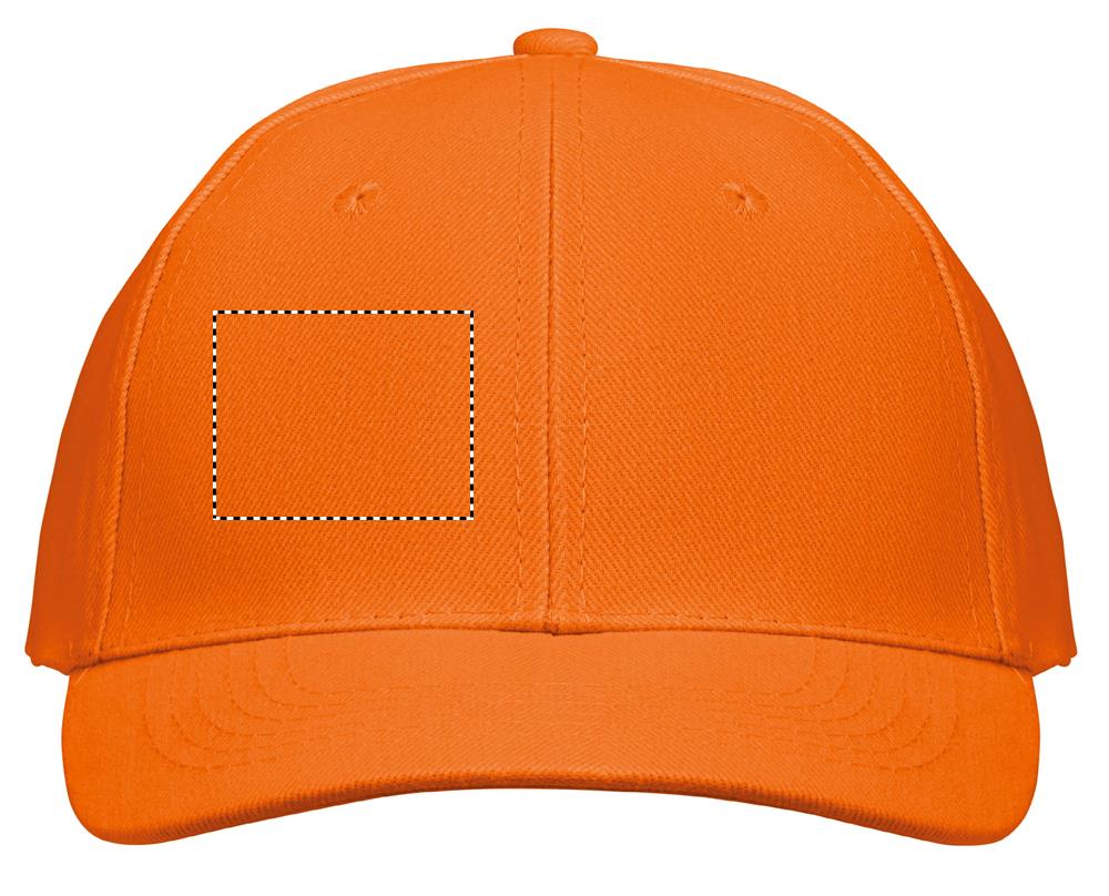 BUFFALO SIX PANEL CAP front or