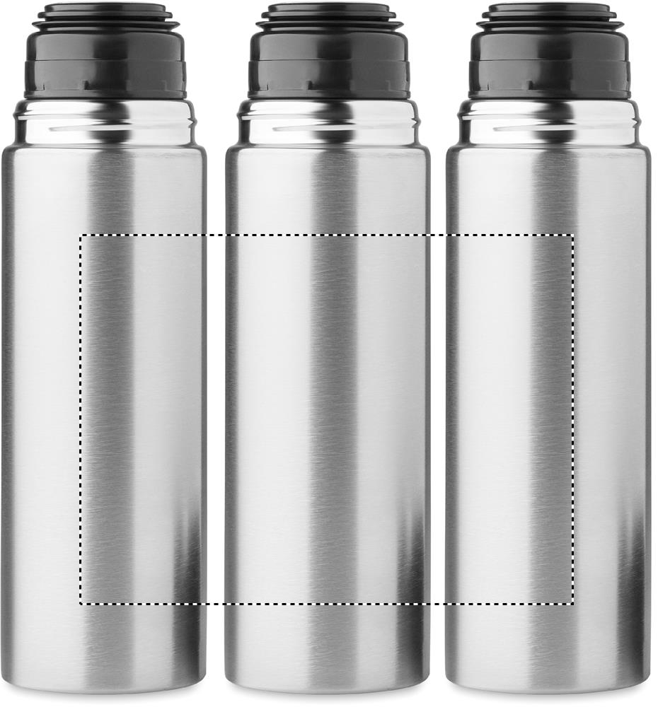 Double wall bottle 420 ml roundscreen 16