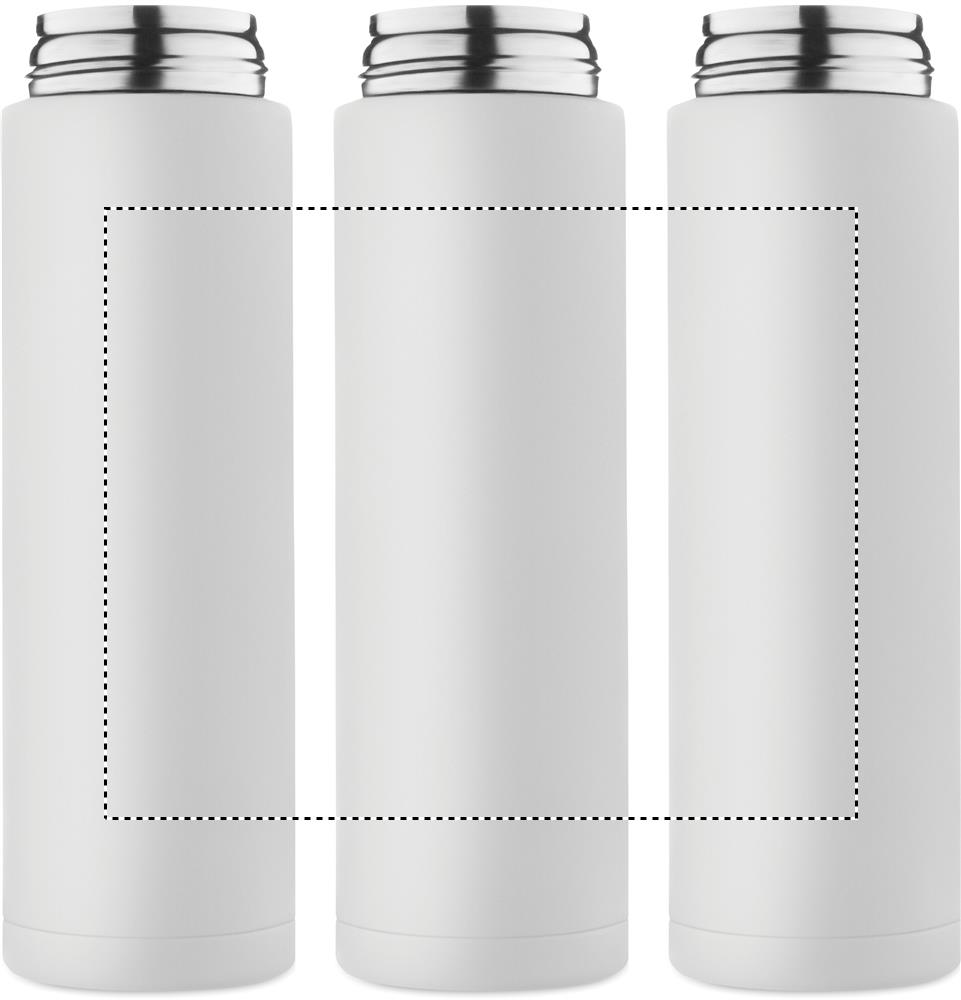 Double wall bottle 500 ml roundscreen 06